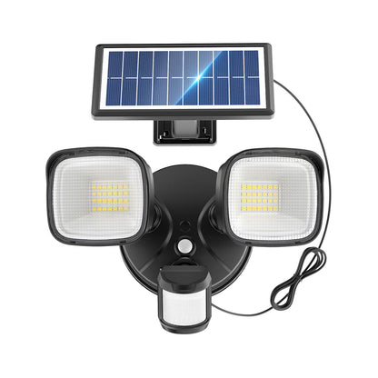 Omibee 36W Dual Heads Solar Motion Sensor Light