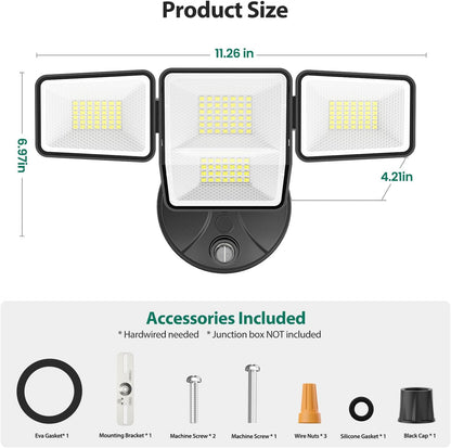 Omibee 70W Outdoor Dusk to Dawn LED Flood Lights