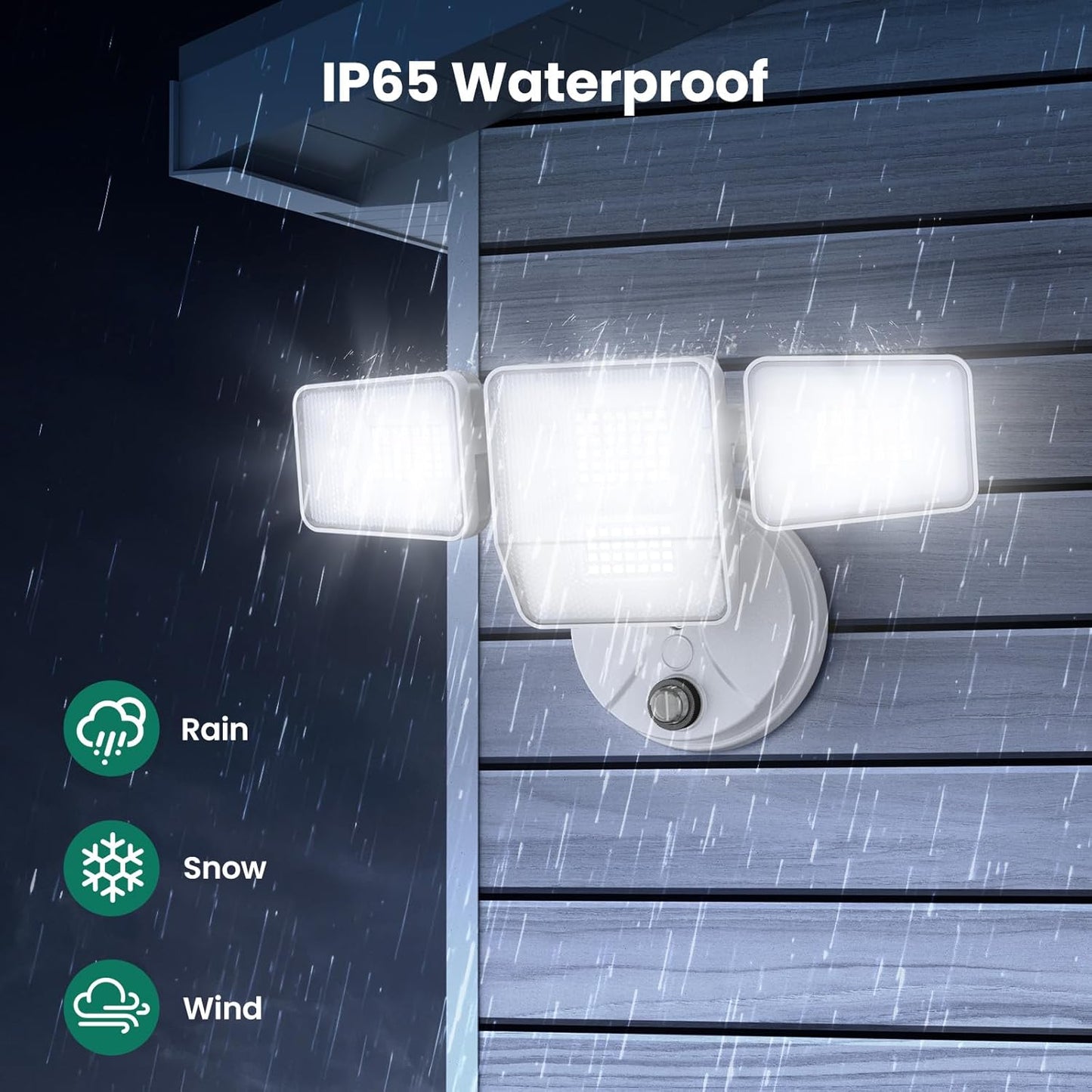 Omibee 70W Dusk to Dawn LED Flood Lights