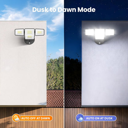 Omibee 70W Outdoor Dusk to Dawn LED Flood Lights