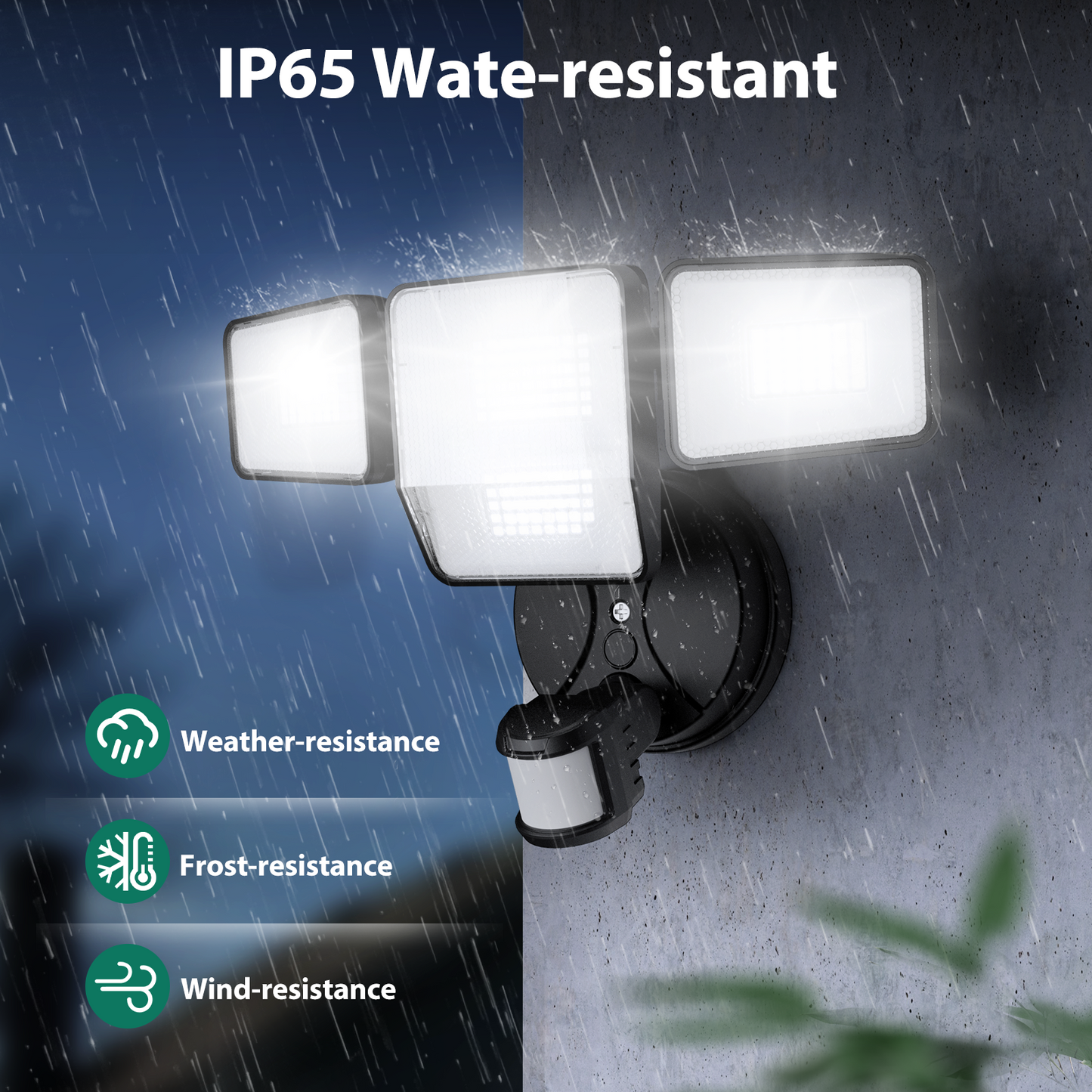 Omibees Outdoor LED Motion Flood Lights